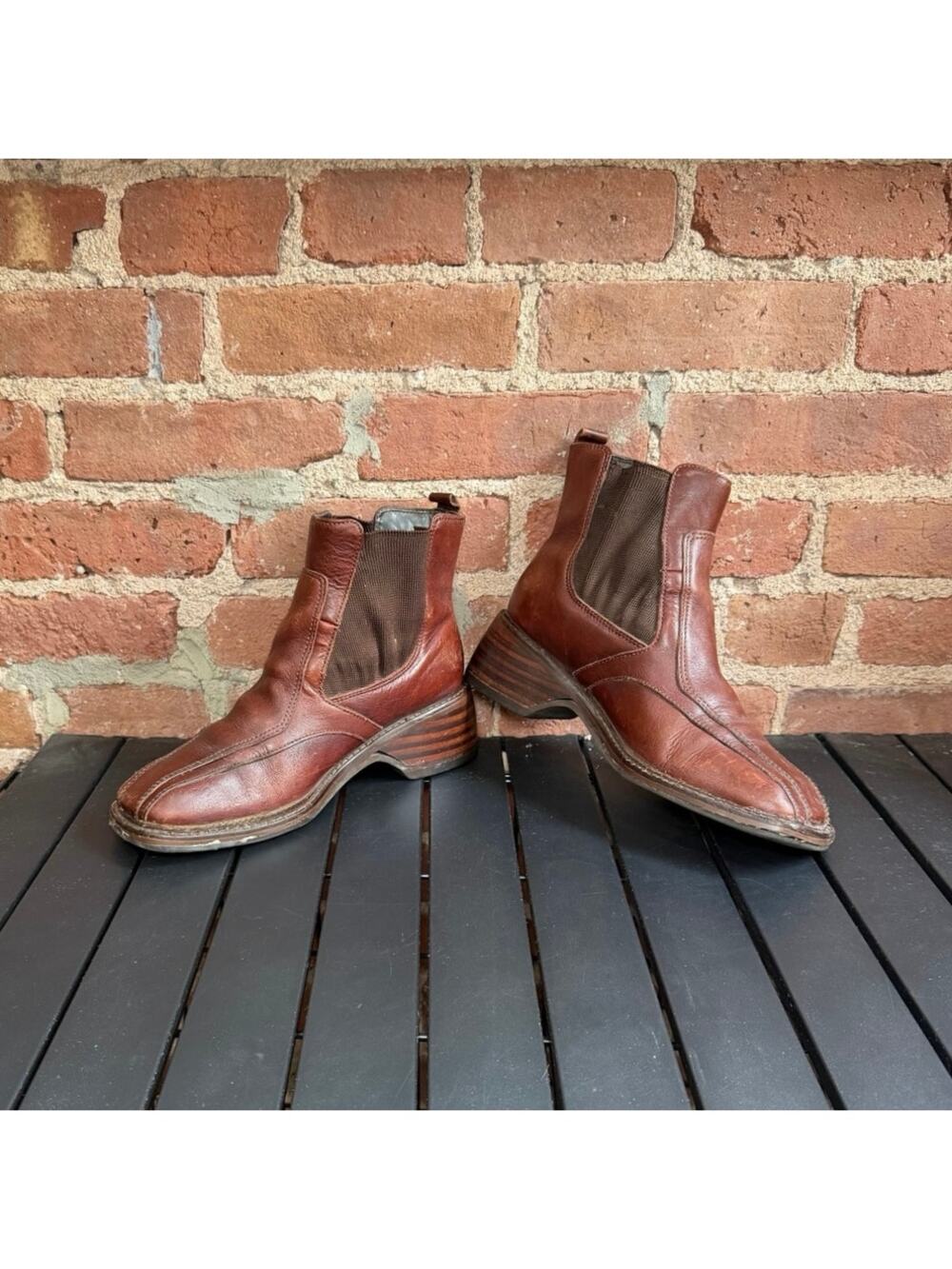Vintage Frye Frenzy Side Gore Boot